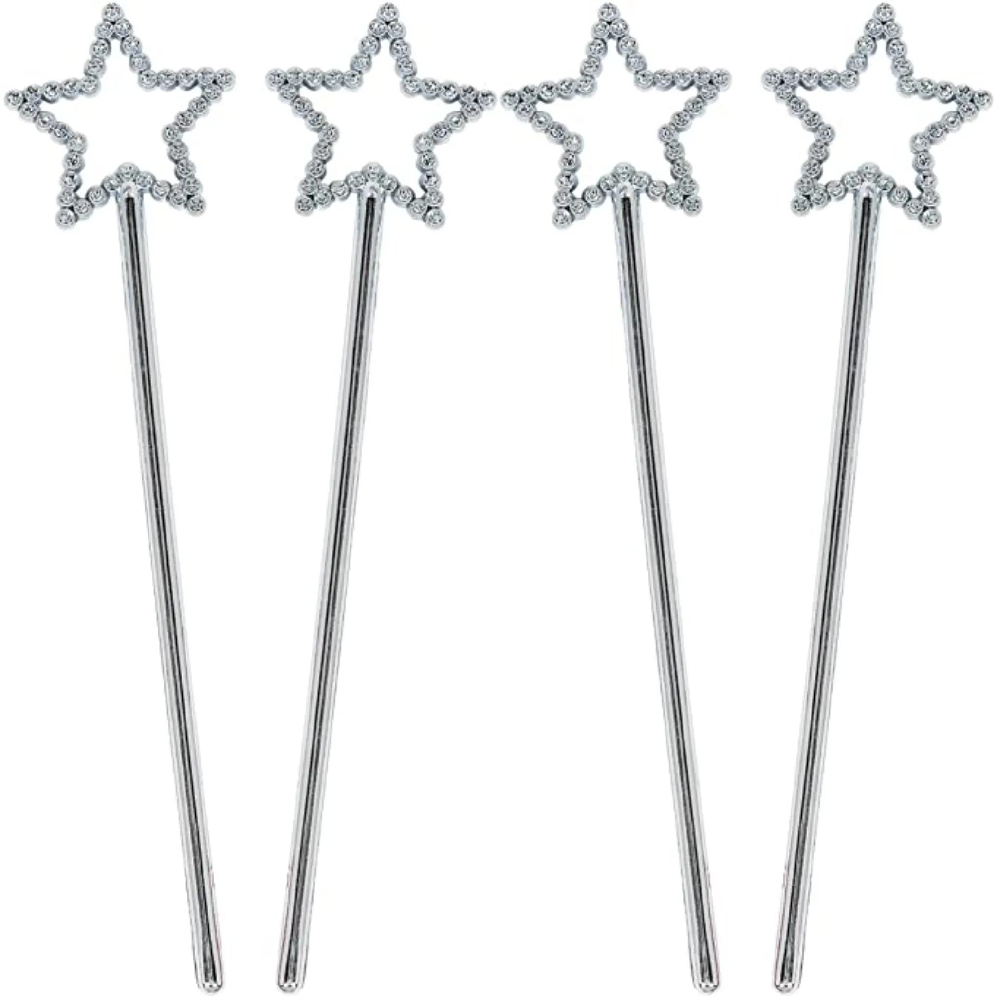 Fairy Princess Wands - 4pk