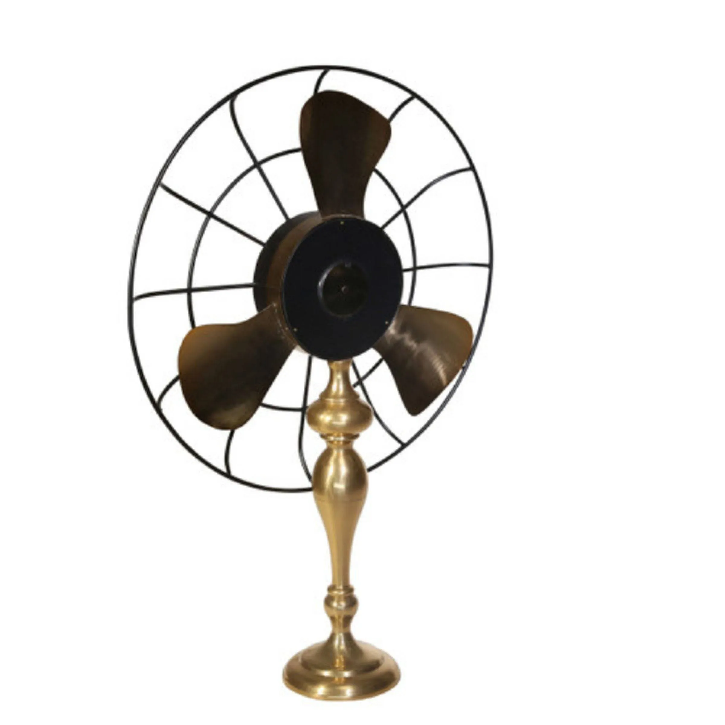 Fan-Style Table Clock 14840-02