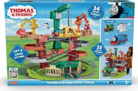 Fisher Price Thomas & Friends Fisher-Price Trains & Cranes Super Tower Track Set