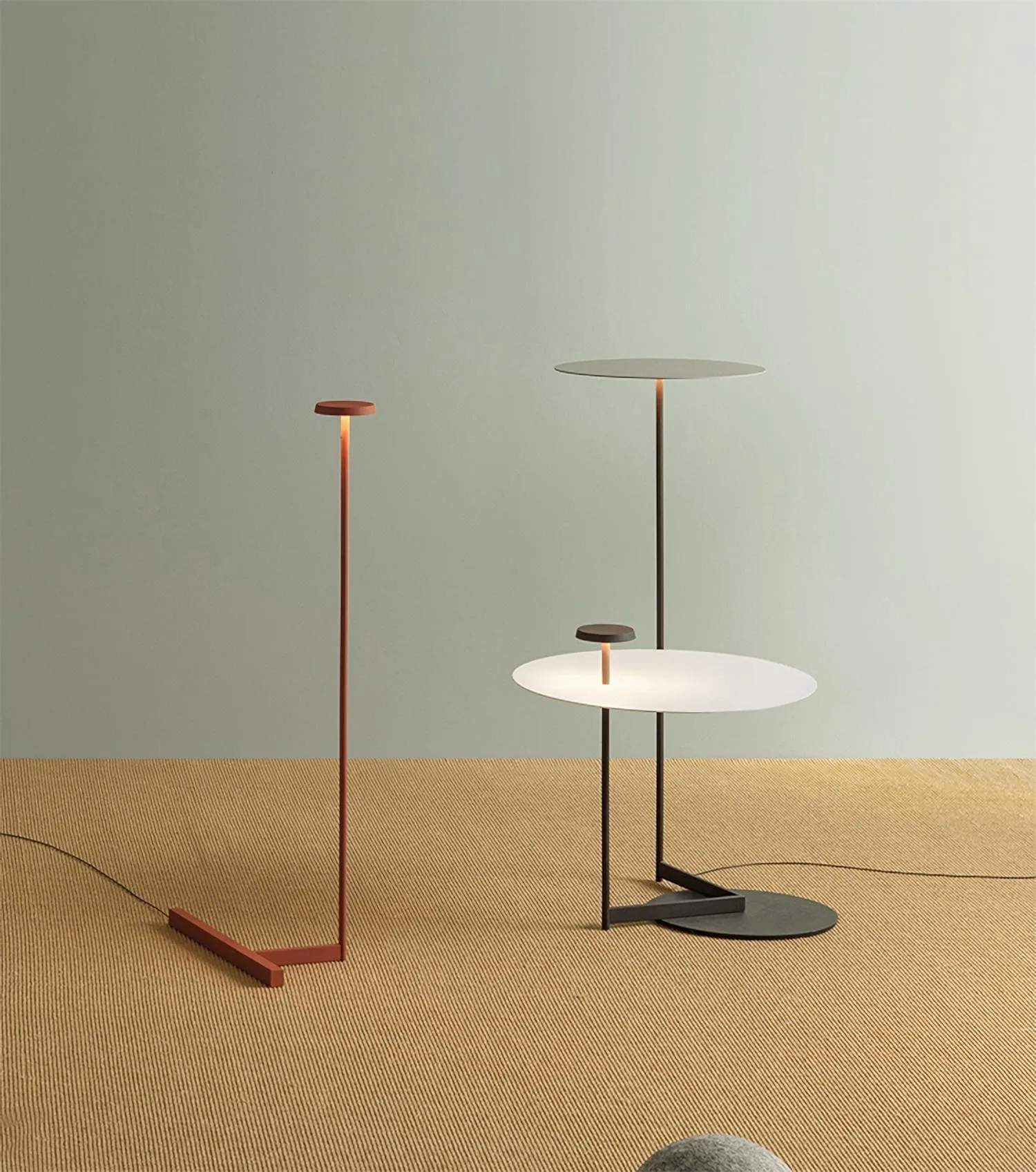 Flat Floor Lamp