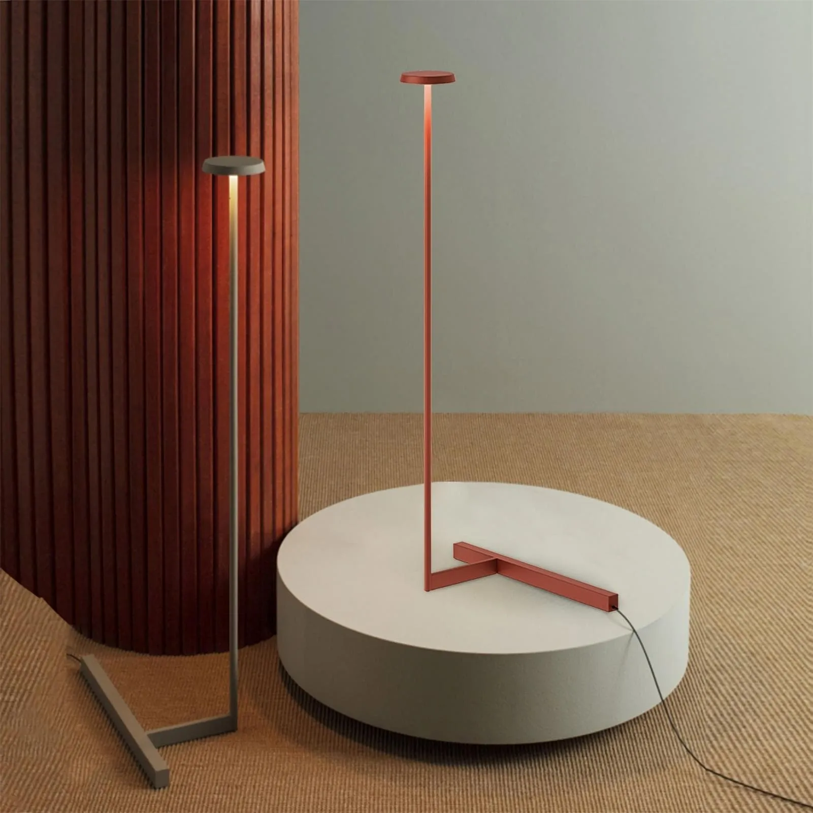 Flat Floor Lamp