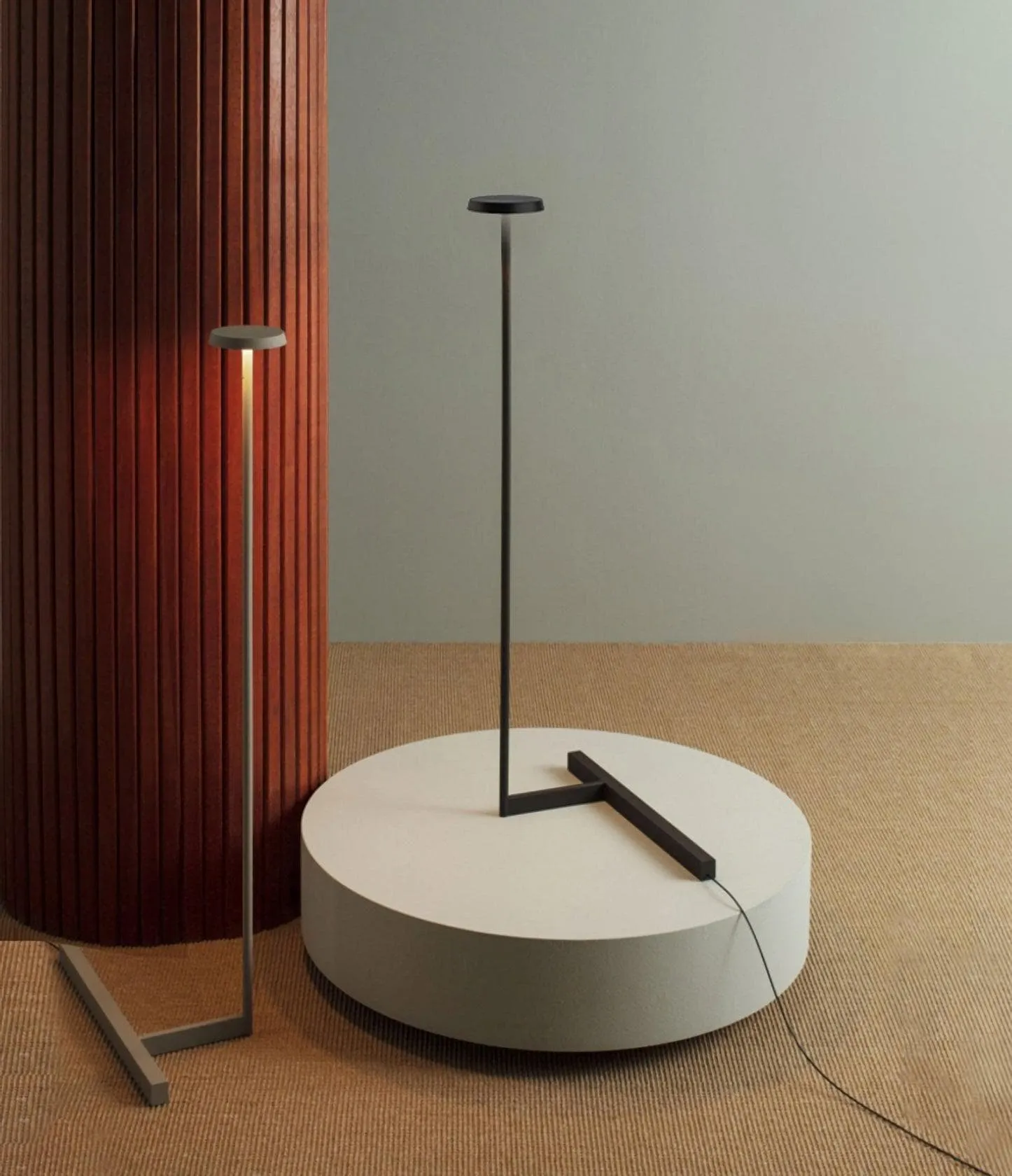 Flat Floor Lamp