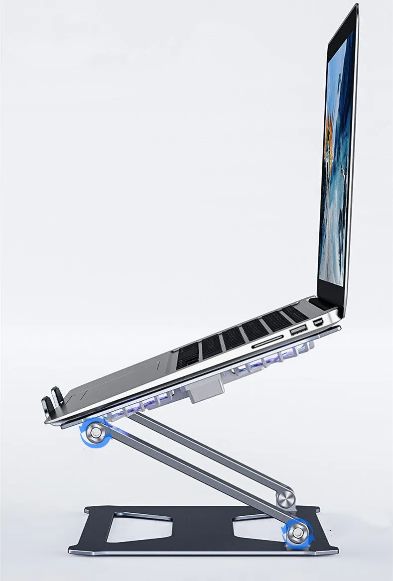 Foldable Laptop Table Stand With Double Cooling Fan