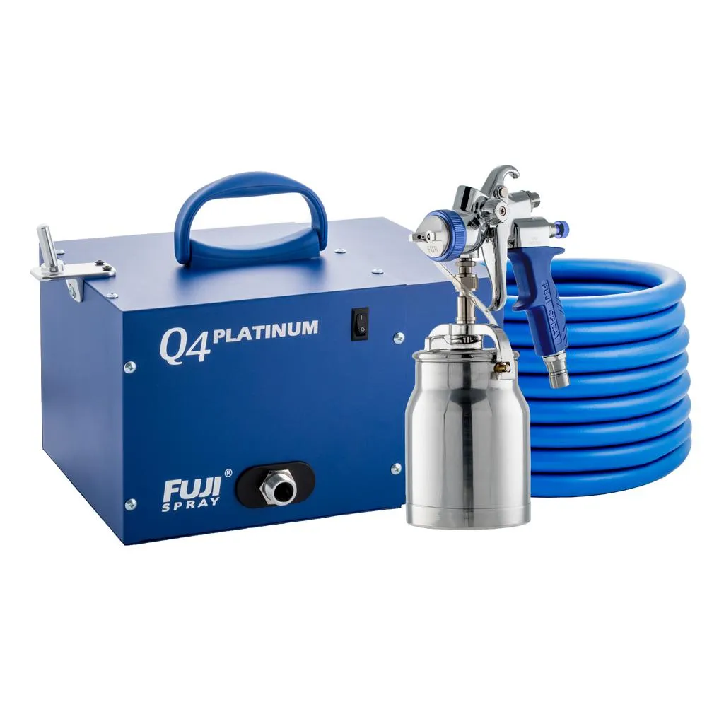 Fuji Q4 PLATINUM - T70 Bottom Feed Quiet System w/ 1 Quart Cup & 1.3 mm Air Cap