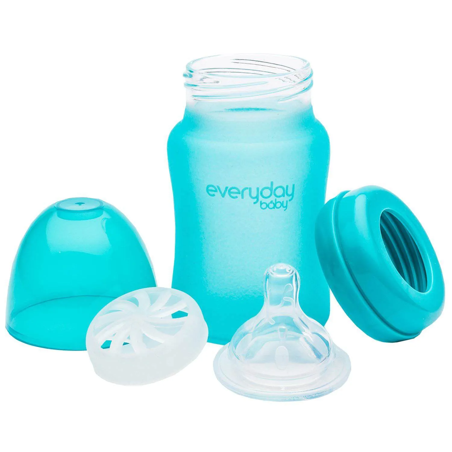 Glass Baby Bottle Heat Sensing 150ml