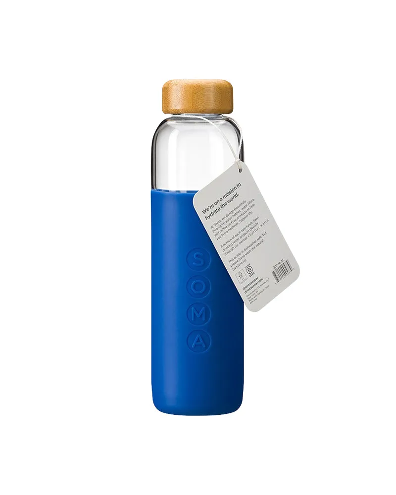 Glass Water Bottle - 17oz