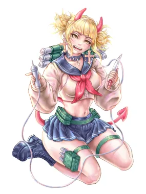 Himiko Toga Demon Print