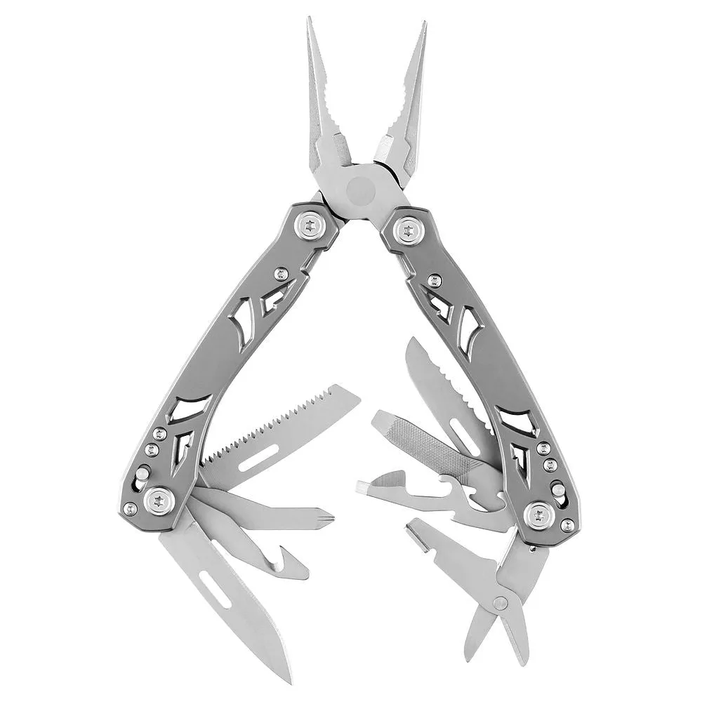 Hot sell 440 stainless steel handle outdoor survival multitool plier Fine blanking pliers