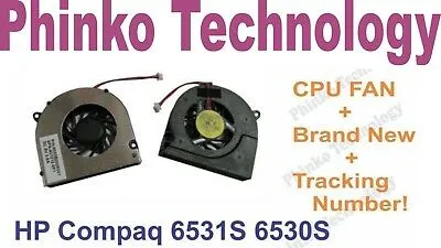 HP Compaq 6531S 6530S NX6325 6510B 6515B Cpu Fan ***Brand New***