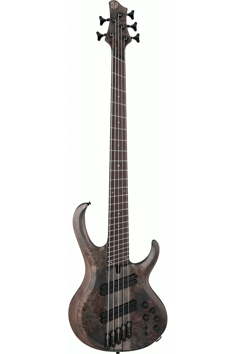 Ibanez BTB805MS 5 string Multiscale Bass Transparent Grey Flat