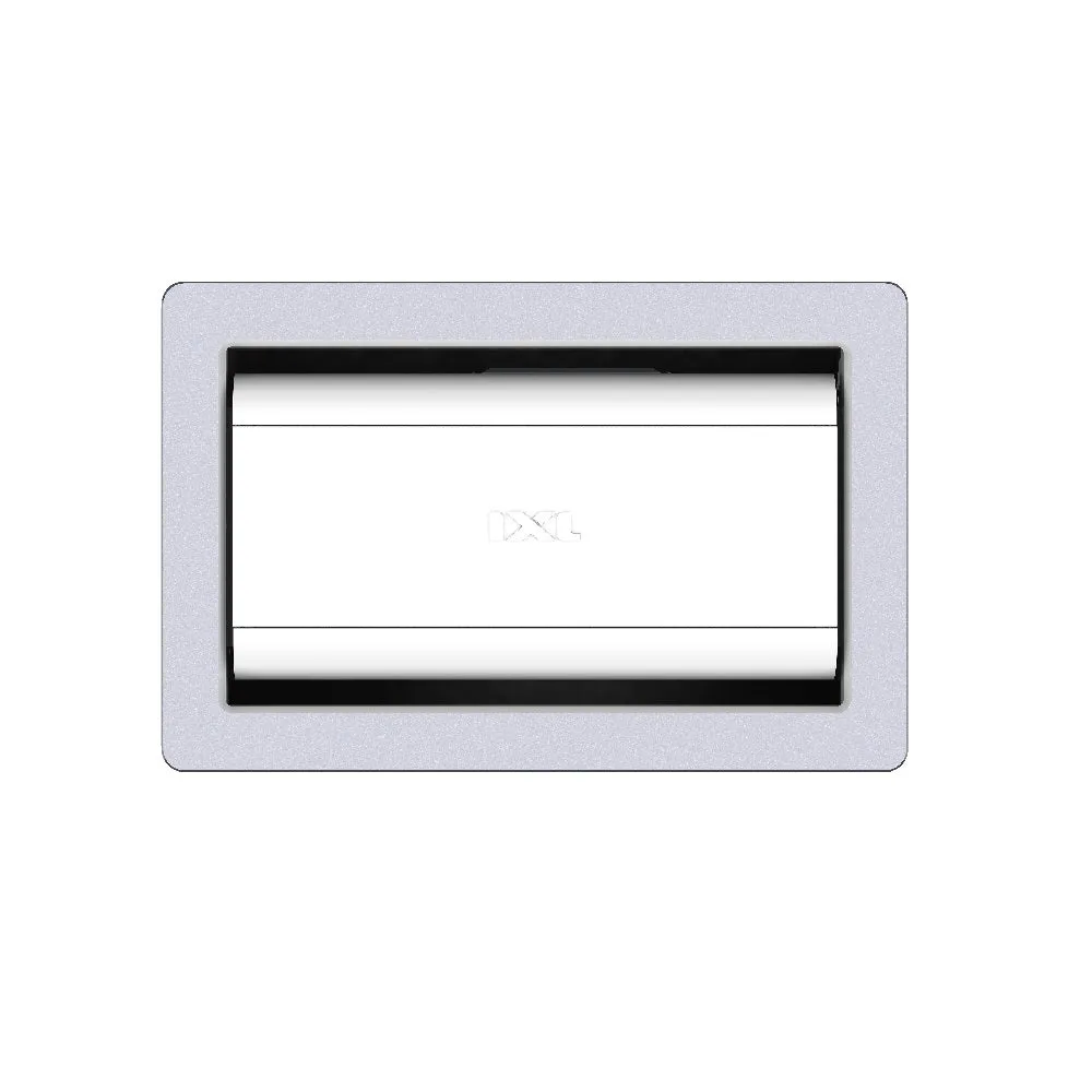 IXL 35402 Bathroom Lighting Premium Tastic Luminate Vent Fan Module Silver Fascia - Special Order