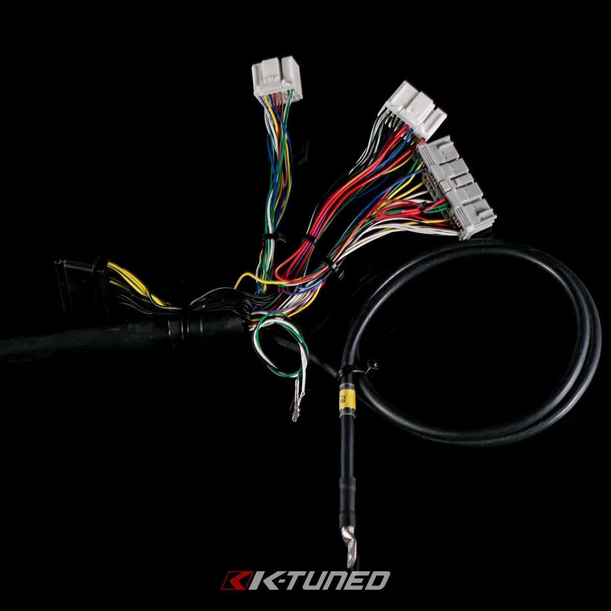 K-Tuned K-Series Engine Harness - Race-Grade w/Raychem DR-25 - OEM Routing (No Power Wire) - KTH-41R-ENG