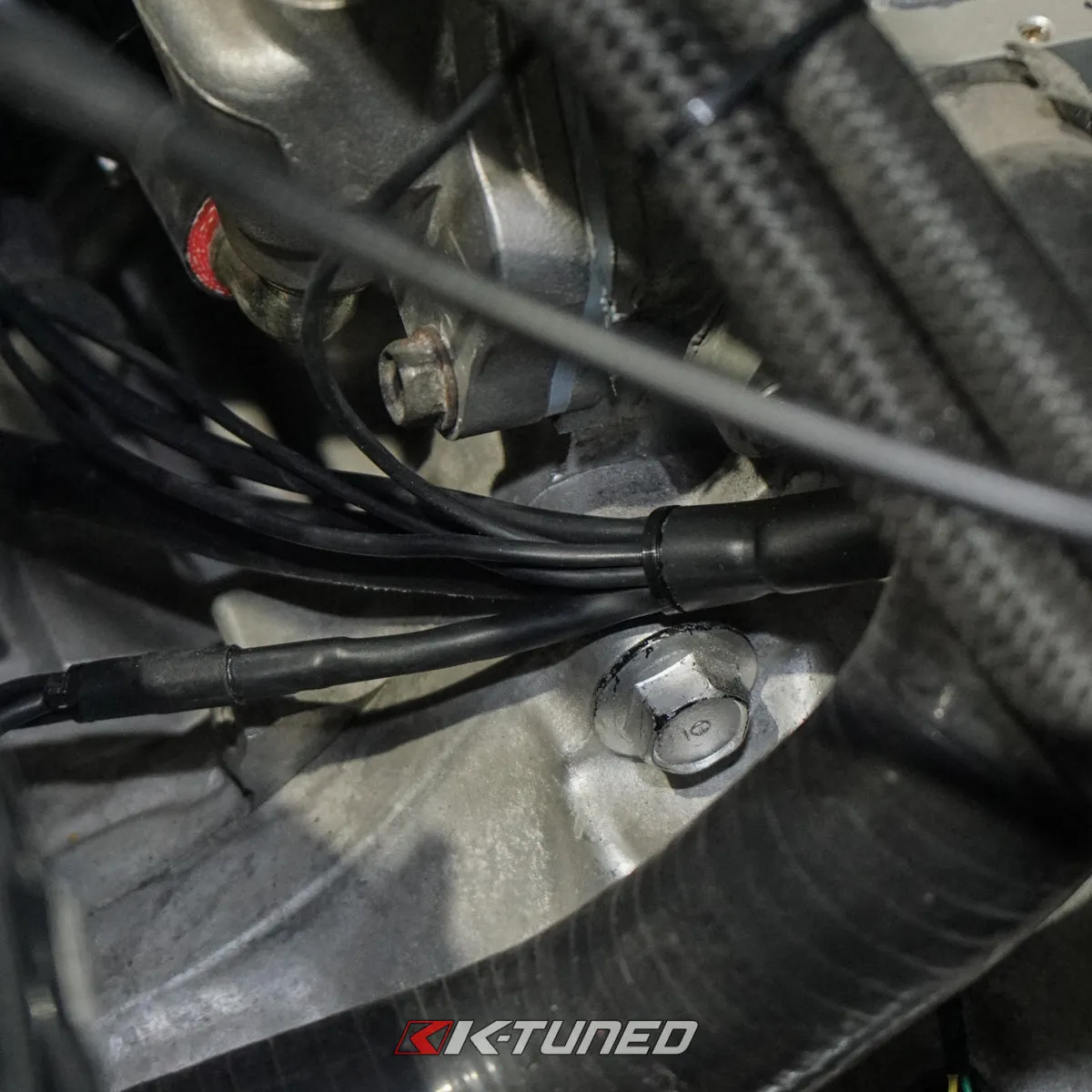 K-Tuned K-Series Engine Harness - Race-Grade w/Raychem DR-25 - OEM Routing (No Power Wire) - KTH-41R-ENG