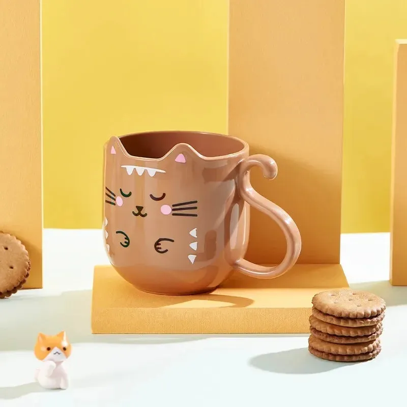 Kawaii Cat Cups