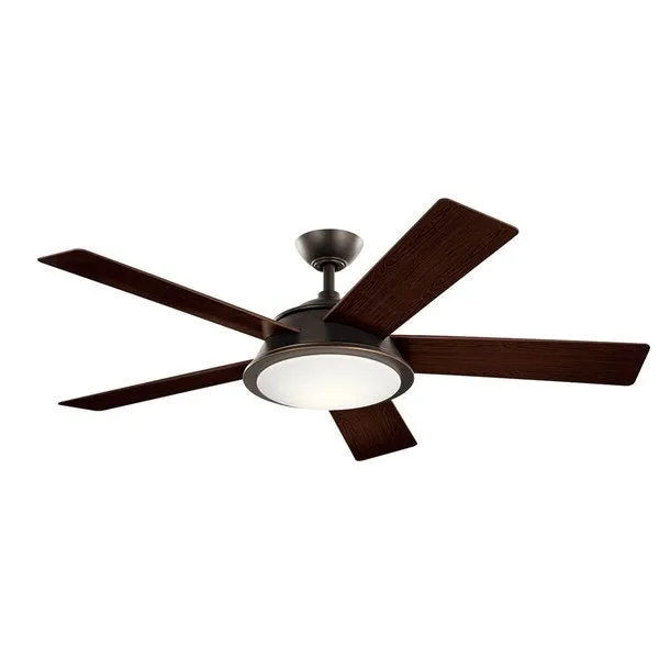 Kichler 310100OZ Verdi™ LED 56" Ceiling Fan Olde Bronze