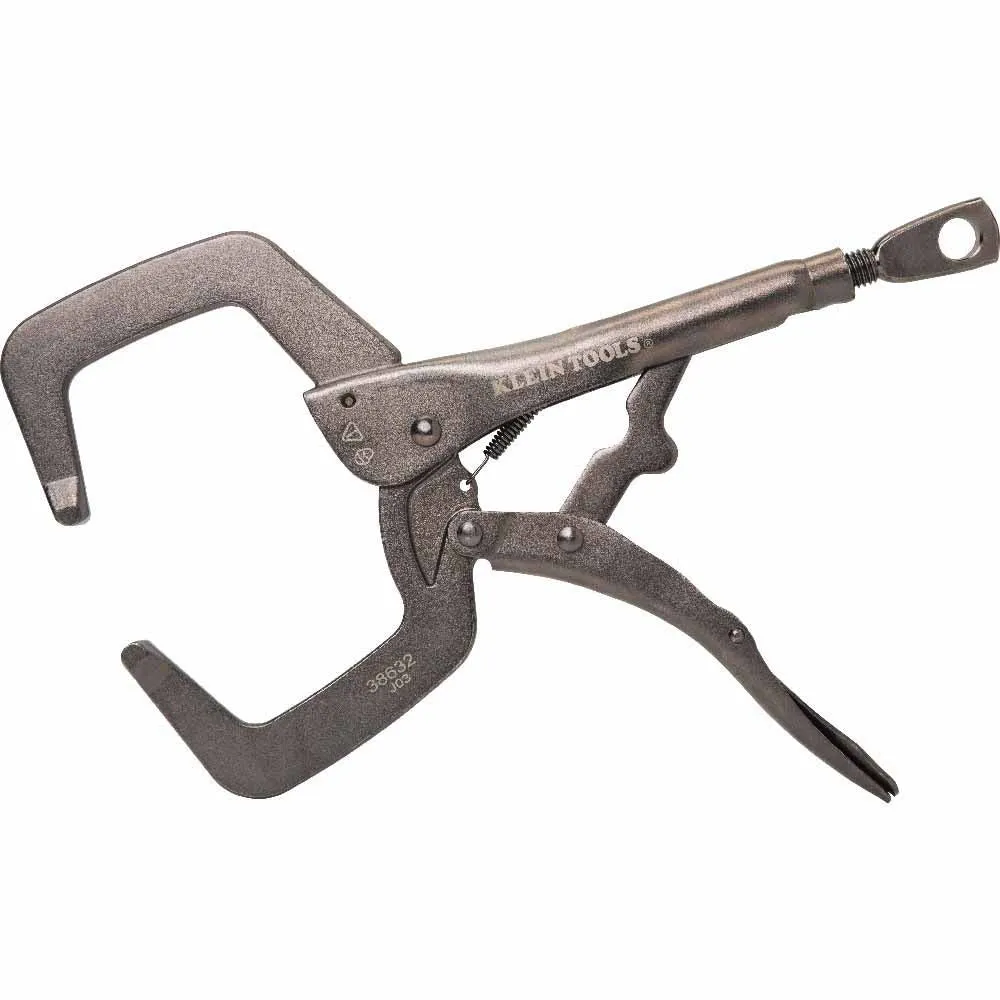 Klein 38632 C-Clamp Locking Pliers With Standard Jaws, 11"