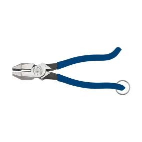 Klein Tools D213-9STT Ironworker's Pliers with Tether Ring