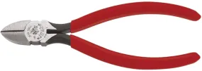 Klein Tools D252-6 Diagonal Cutting Plier, 6-1/8 in OAL, 1/2 in Cutting Capacity, Red Handle, 0.813 in W Jaw :EA: QUANTITY: 1