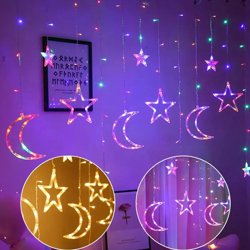 LED Curtain String Lights