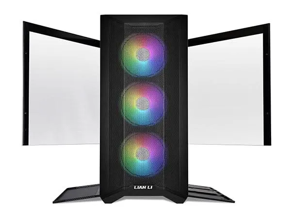 LIAN LI LANCOOL 2 MESH TYPE-C RGB MID-TOWER E-ATX CABINET BLACK