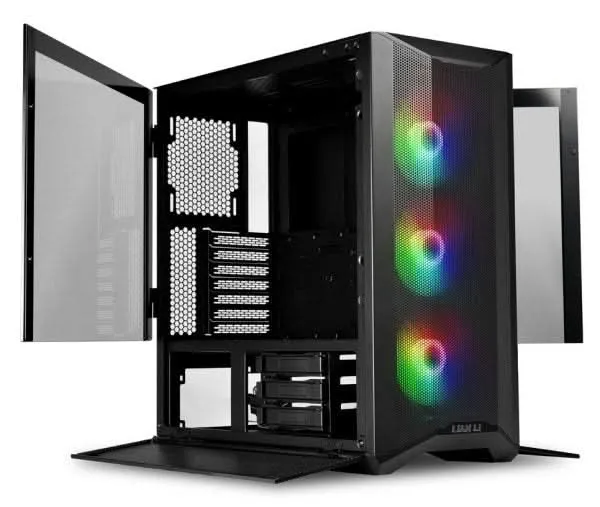 LIAN LI LANCOOL 2 MESH TYPE-C RGB MID-TOWER E-ATX CABINET BLACK