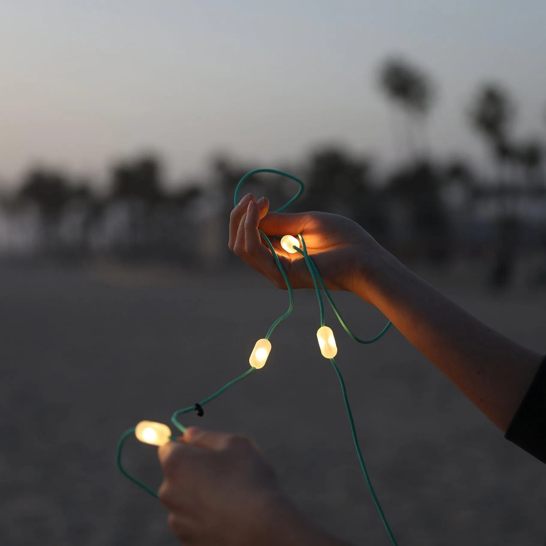 Luci String Lights - Solar & USB Charging Lantern