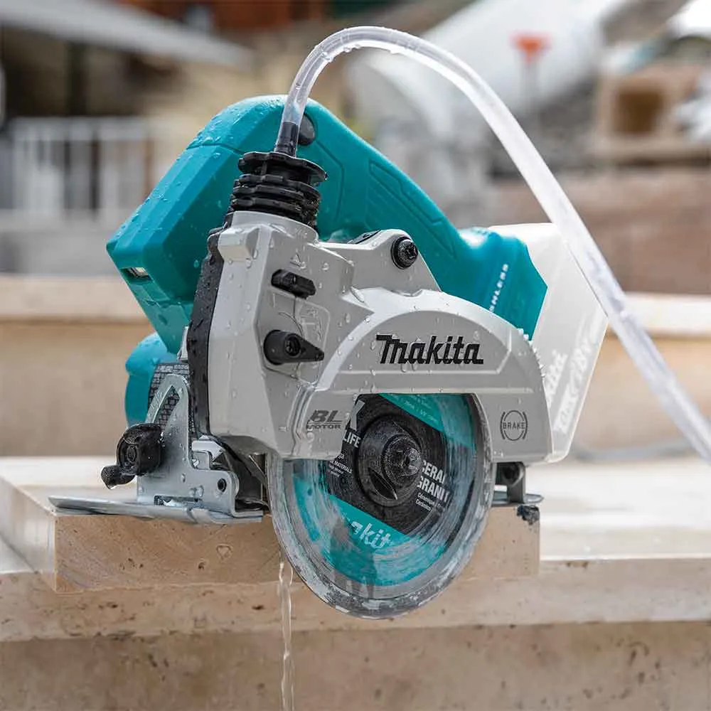 Makita XCC01Z 18V LXT 5" Li-Ion Brushless AWS Wet/Dry Masonry Saw - Bare Tool