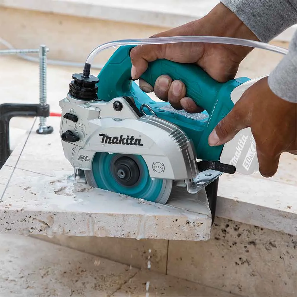 Makita XCC01Z 18V LXT 5" Li-Ion Brushless AWS Wet/Dry Masonry Saw - Bare Tool