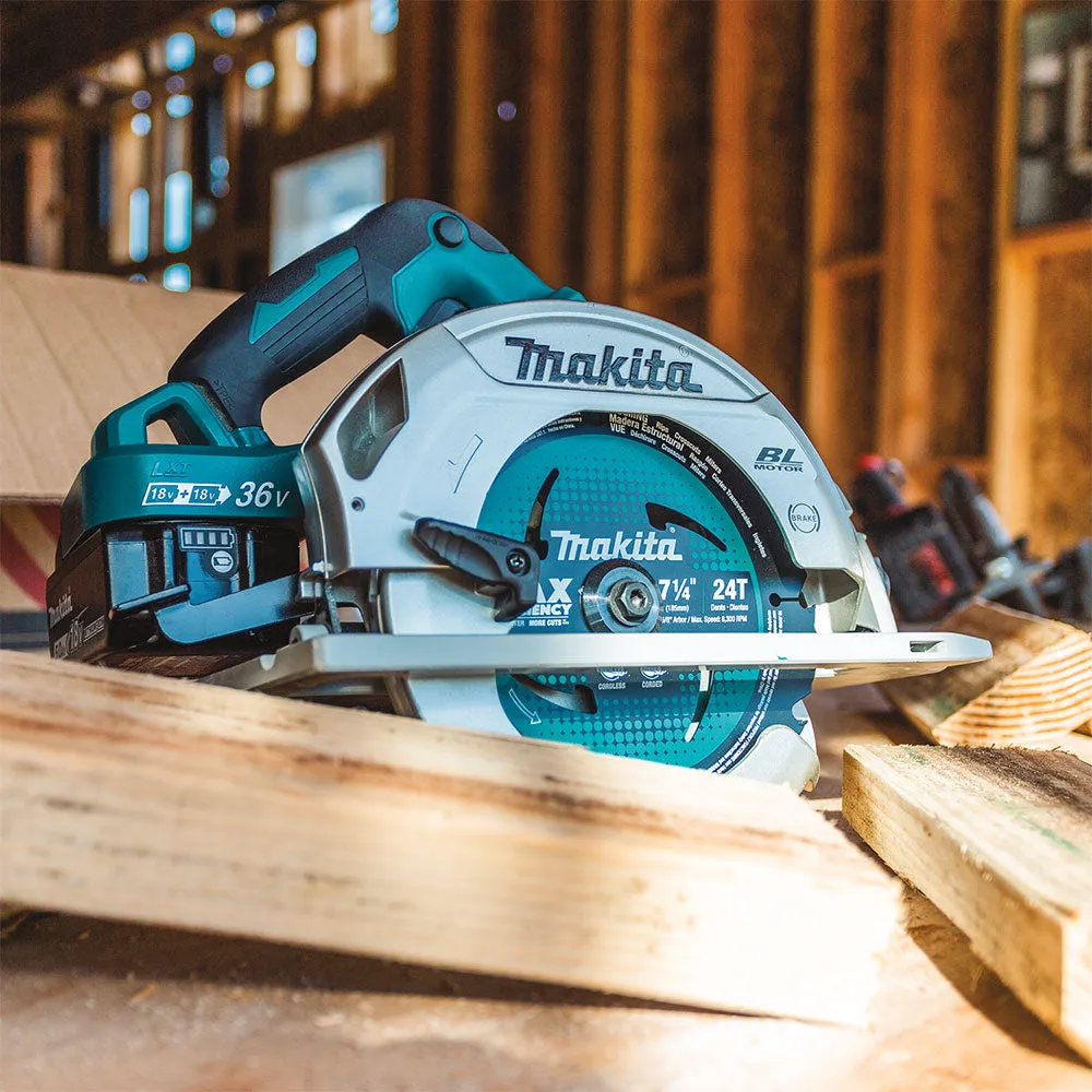 Makita XSH06PT 18V X2 LXT (36V) 7-1/4" Brushless Cordless Circular Saw Kit