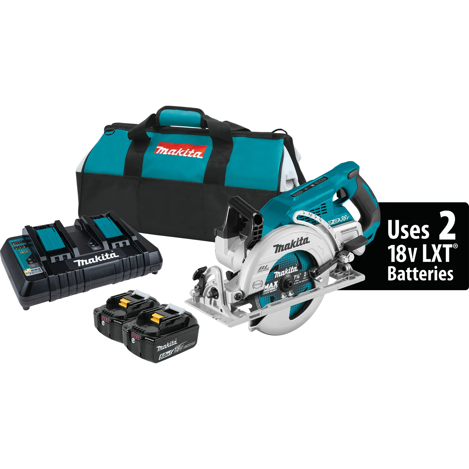 Makita XSR01PT 18V X2 (36V) LXT Circular Saw Kit