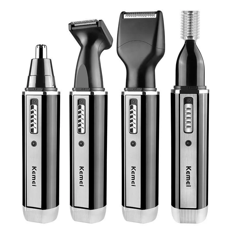 Men Hair Trimmer Nose Rechargeable Beard 4 In 1 Health & Personal Care