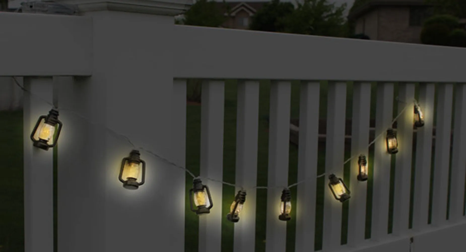 Merdian Point Mini Lantern LED String Lights - 10 Lights One String