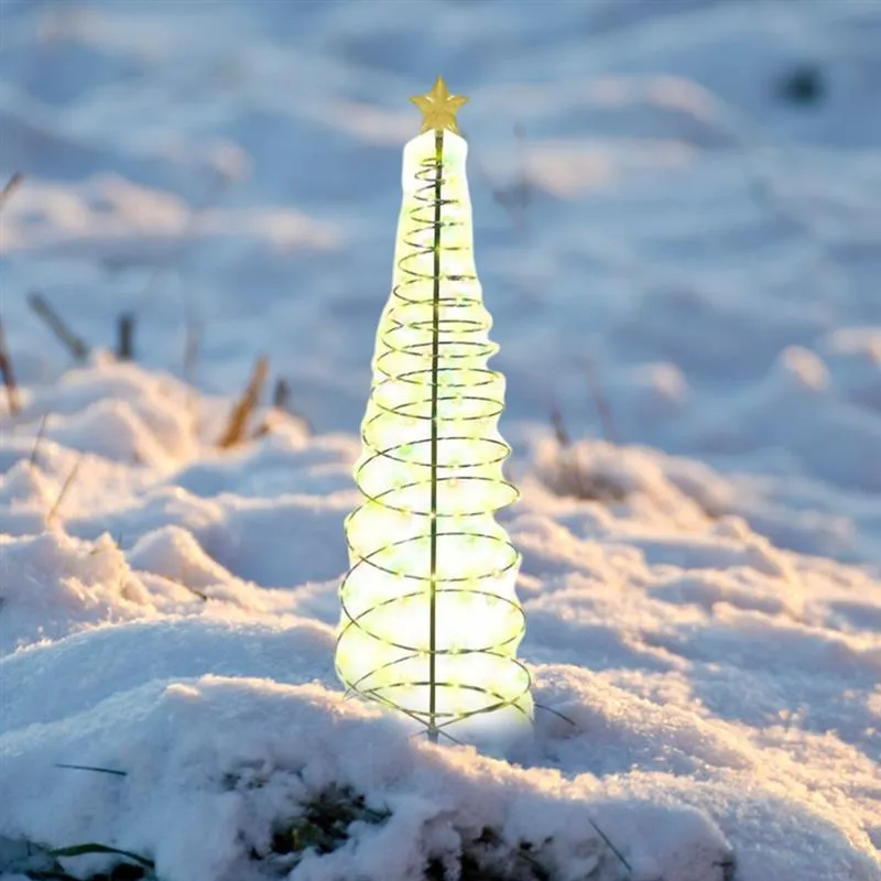 MerryLights - Solar Metal LED String Lights Christmas Tree