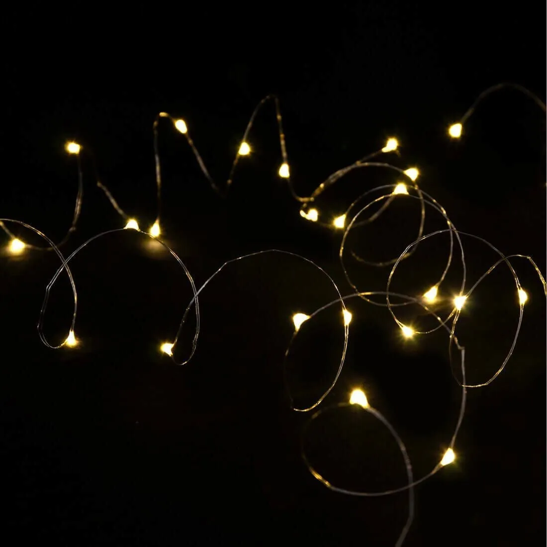 Micro LED Copper Wire Fairy Lights USB Christmas Lights