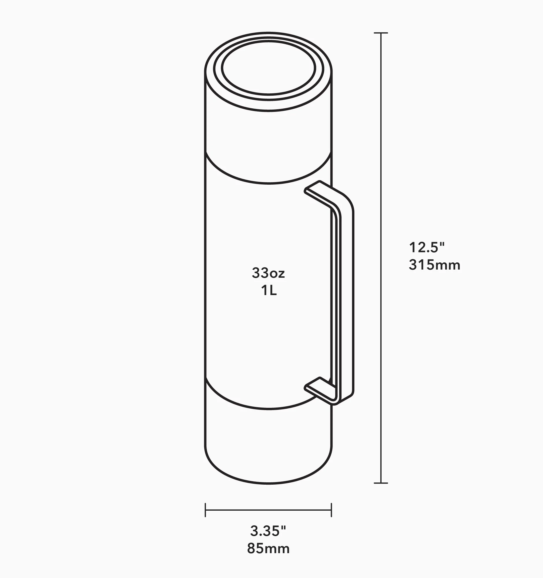 MiiR Tomo Thermos 1L