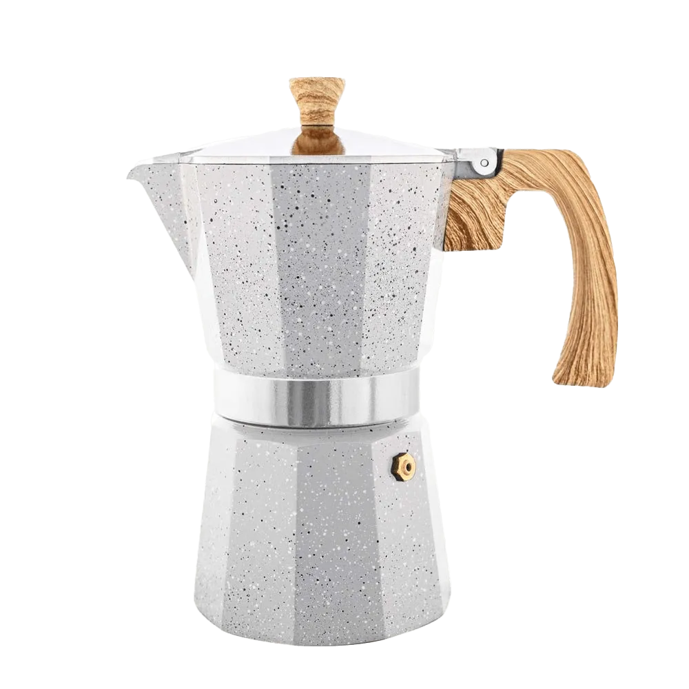 Milano Stone Moka Pot Coffee Maker