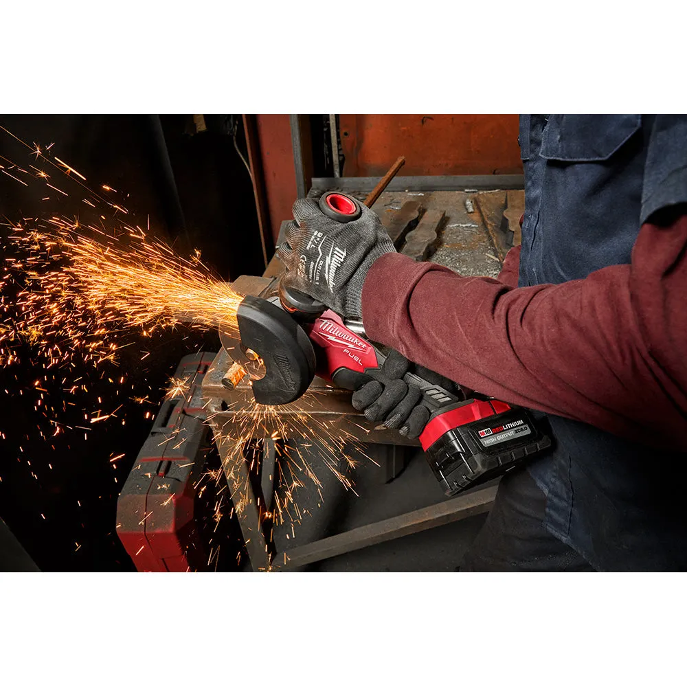 Milwaukee 2880-20 M18 18V Cordless Angle Grinder   48-11-1852 Battery - 2 PK