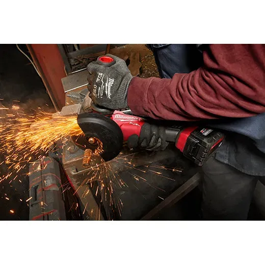 Milwaukee 2881-20 M18 FUEL™ M18 FUEL™ 4-1/2" / 5" Braking Grinder Slide Switch, Lock-On (Tool Only)