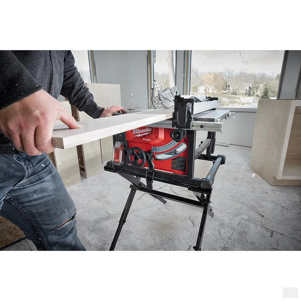 MILWAUKEE M18 FUEL 18 Volt Lithium-Ion Brushless Cordless 8-1/4 in. Table Saw with ONE-KEY - Tool Only [2736-20]