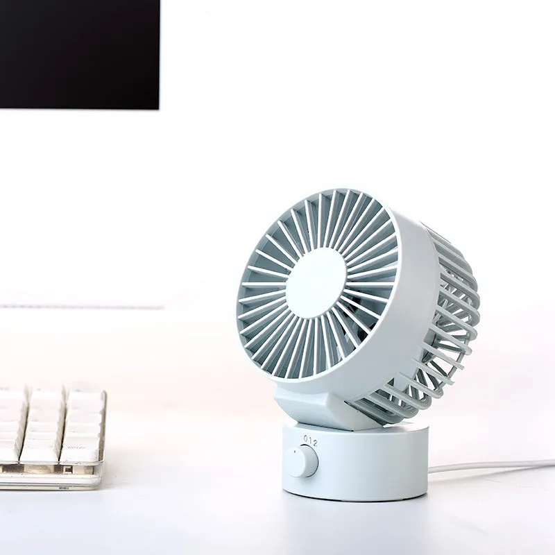 Mini Fan Halter Creative Household Desk USB Office Student Dormitory Desktop Fan