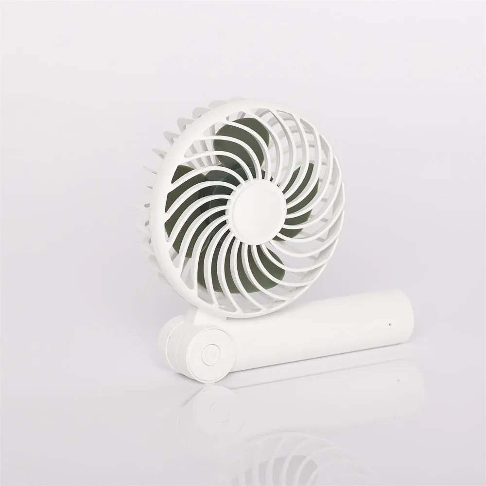 Mini Fan Halter Creative USB Household Outdoor Portable Handheld Folding Desktop Fan