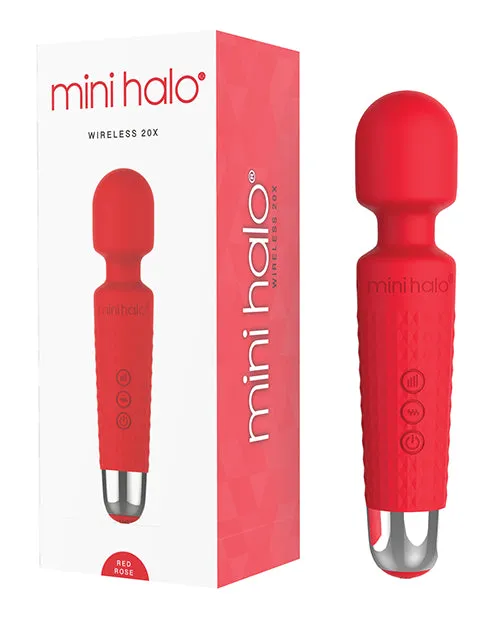 Mini Halo Wireless 20X Red Rose