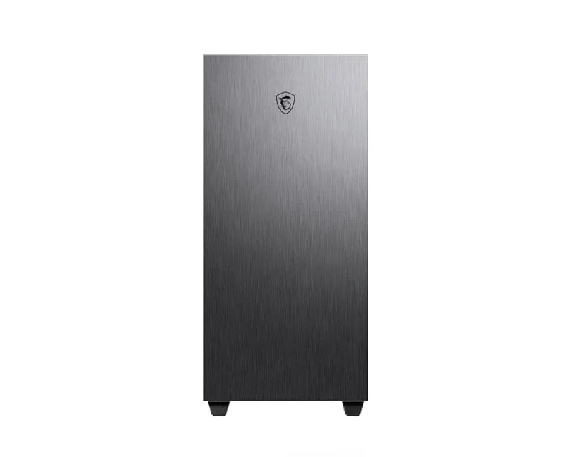 MSI MPG SEKIRA 100P 'S100P' Mid Tower Gaming Computer Case 'Black, 4x 120mm PWM Fans, USB Type-C, Tempered Glass Panel, ATX, mATX, mini-ITX'