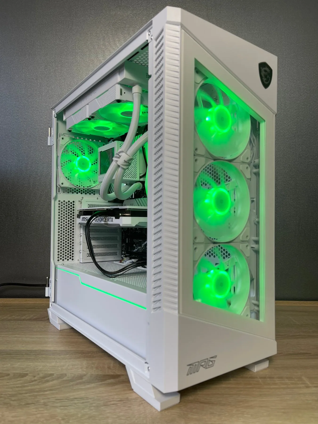 MSI PC Case MPG VELOX 100R White