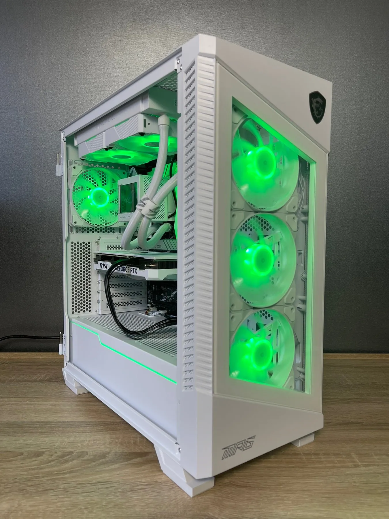 MSI PC Case MPG VELOX 100R White