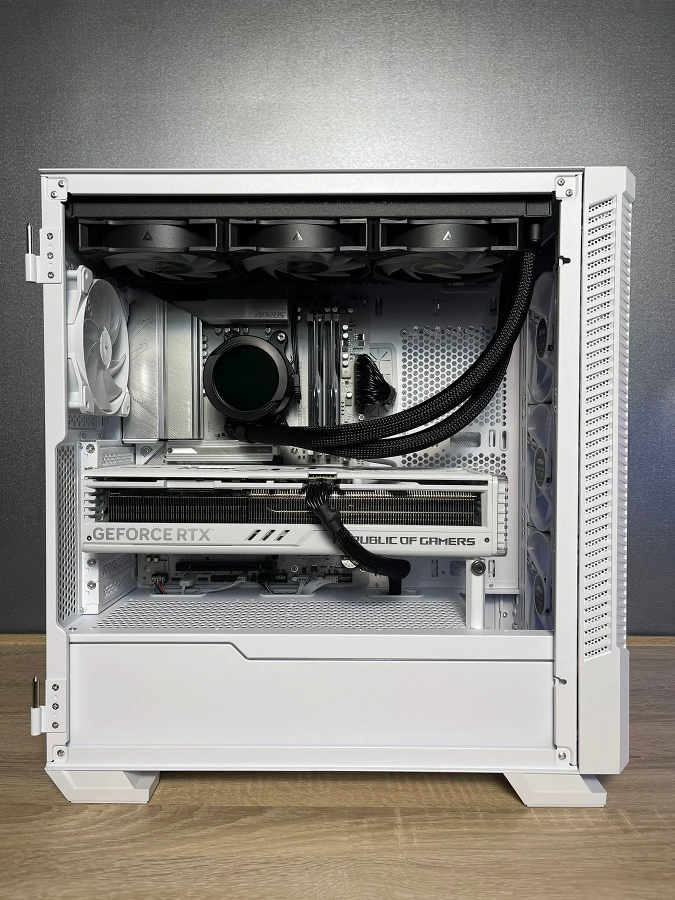 MSI PC Case MPG VELOX 100R White