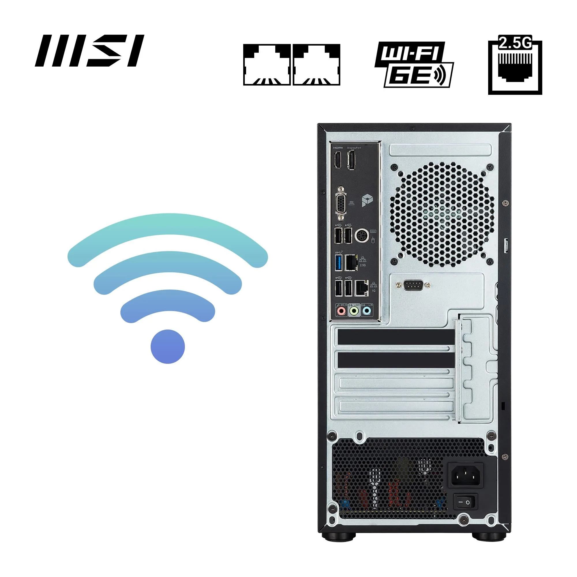 MSI PRO DP180 Lifestyle Desktop Tower (14th Gen Intel i7)[1TB]