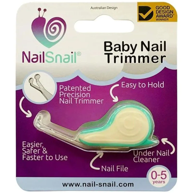 Nail Snail 3-in-1 Baby Nail Trimmer