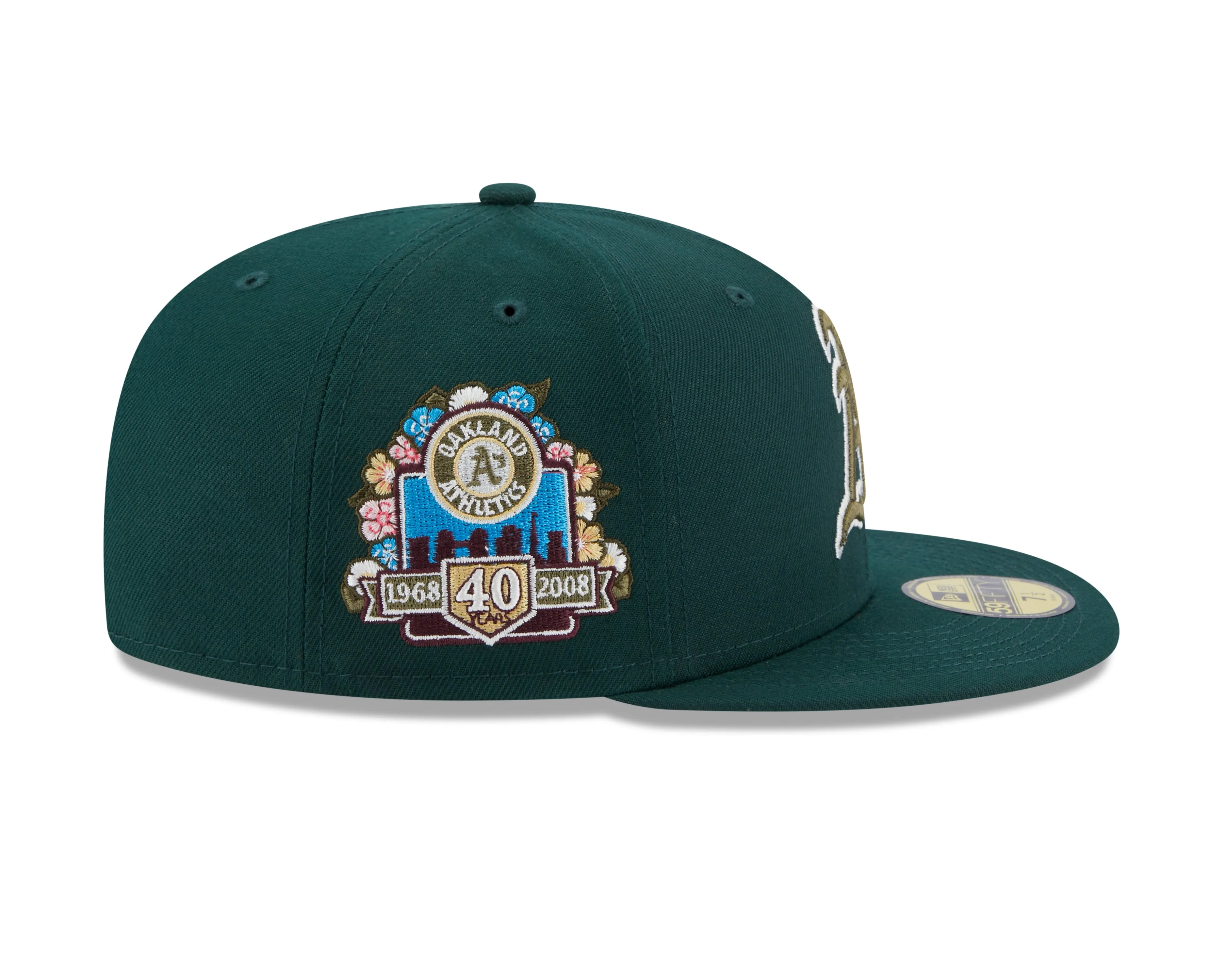 New Era Oakland Athletics New Era 40th Anniversary Spring Training Botanical 59FIFTY Fitted Hat