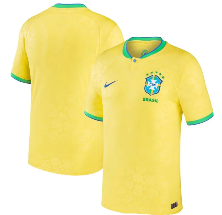 Nike Brasil Home Soccer Jersey